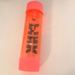 Pink water bottle